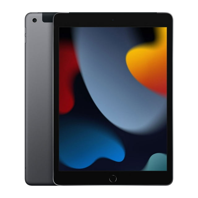 Apple iPad 10.2" Wi-Fi + Cellular, 256 GB - 9th Generation 2021 Model