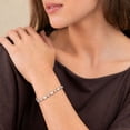thumbnail image 5 of Lab Created Diamond 6.96 CT. T.W. Round & Marquise Bracelet in 14K Gold, 5 of 5