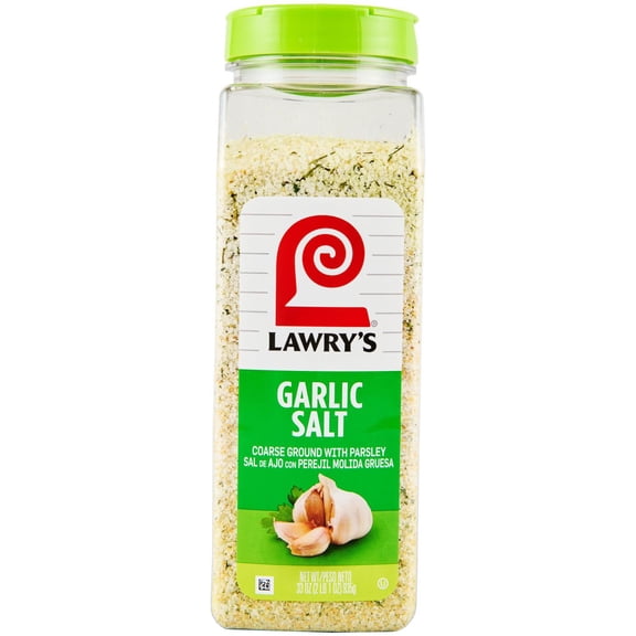 Lawry's Coarse Ground Garlic Salt with Parsley, 33 oz.