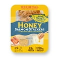thumbnail image 1 of Honey Smoked Fish Honey Salmon Stackers, 3 oz., 3 pk., 1 of 4