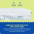 thumbnail image 5 of Sealy Dreamlife 3" Gel Memory Foam Mattress Topper and Cover, 5 of 9