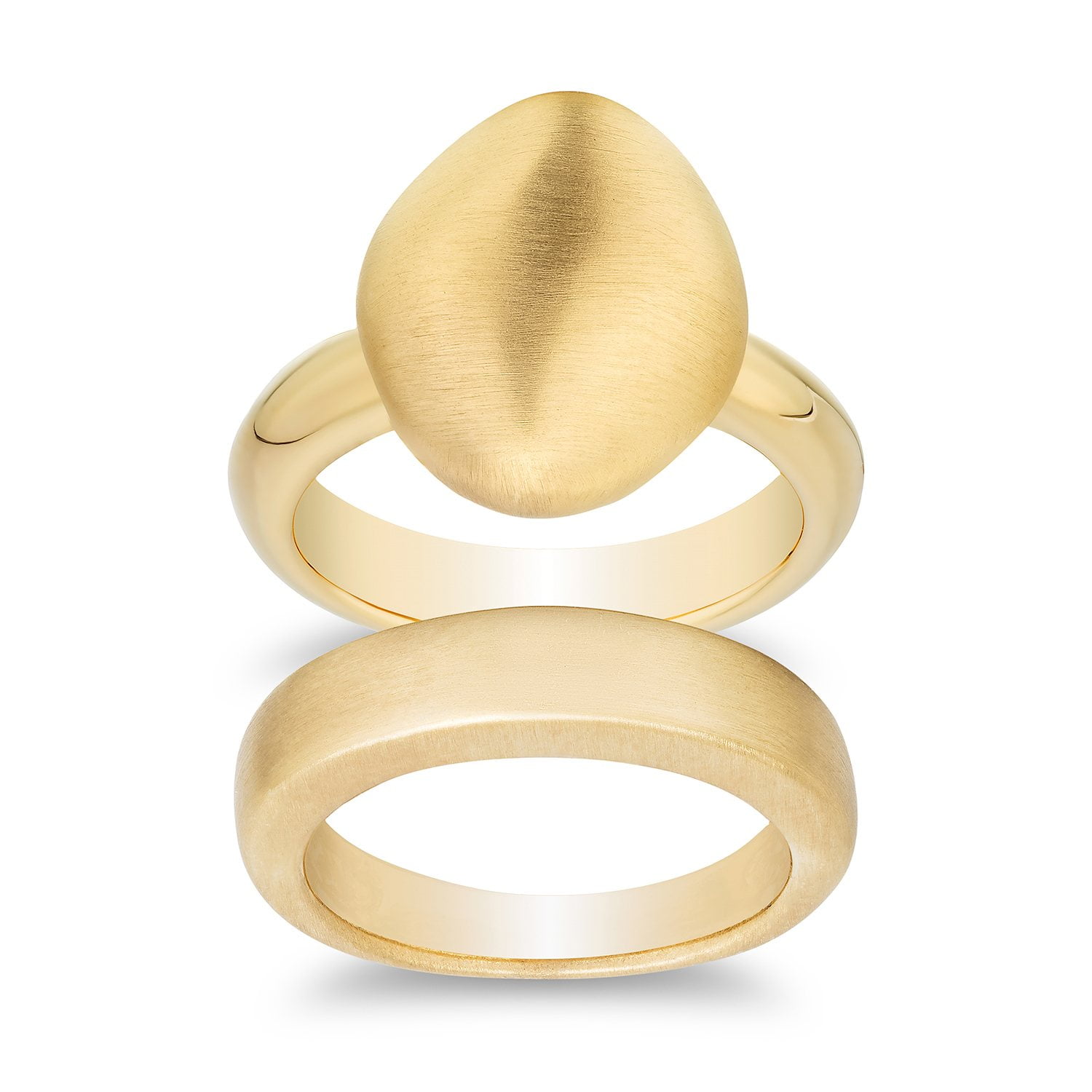 Neuhardt Pebble Ring & Band Set in 18K Gold Vermeil - Samsclub.com