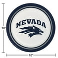 thumbnail image 2 of Nevada Wolf Pack NCAA Round Paper Plates, 10", 85 ct., 2 of 6