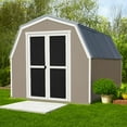 thumbnail image 1 of Handy Home Products Ontario 8' x 12' Outdoor Wood Shed, Choose Installation, 1 of 13