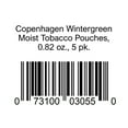 thumbnail image 1 of Copenhagen Wintergreen Moist Tobacco Pouches, 0.82 oz., 5 pk., 1 of 1