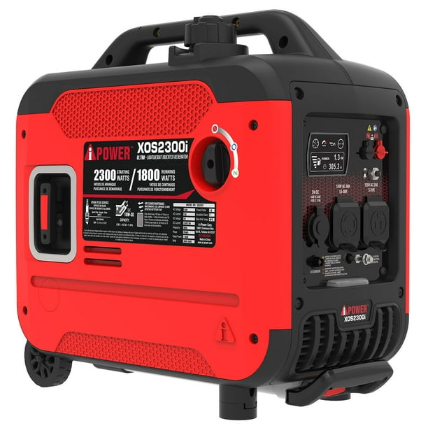 2300/1800-Watt A-iPower Lightweight Portable Inverter With CO