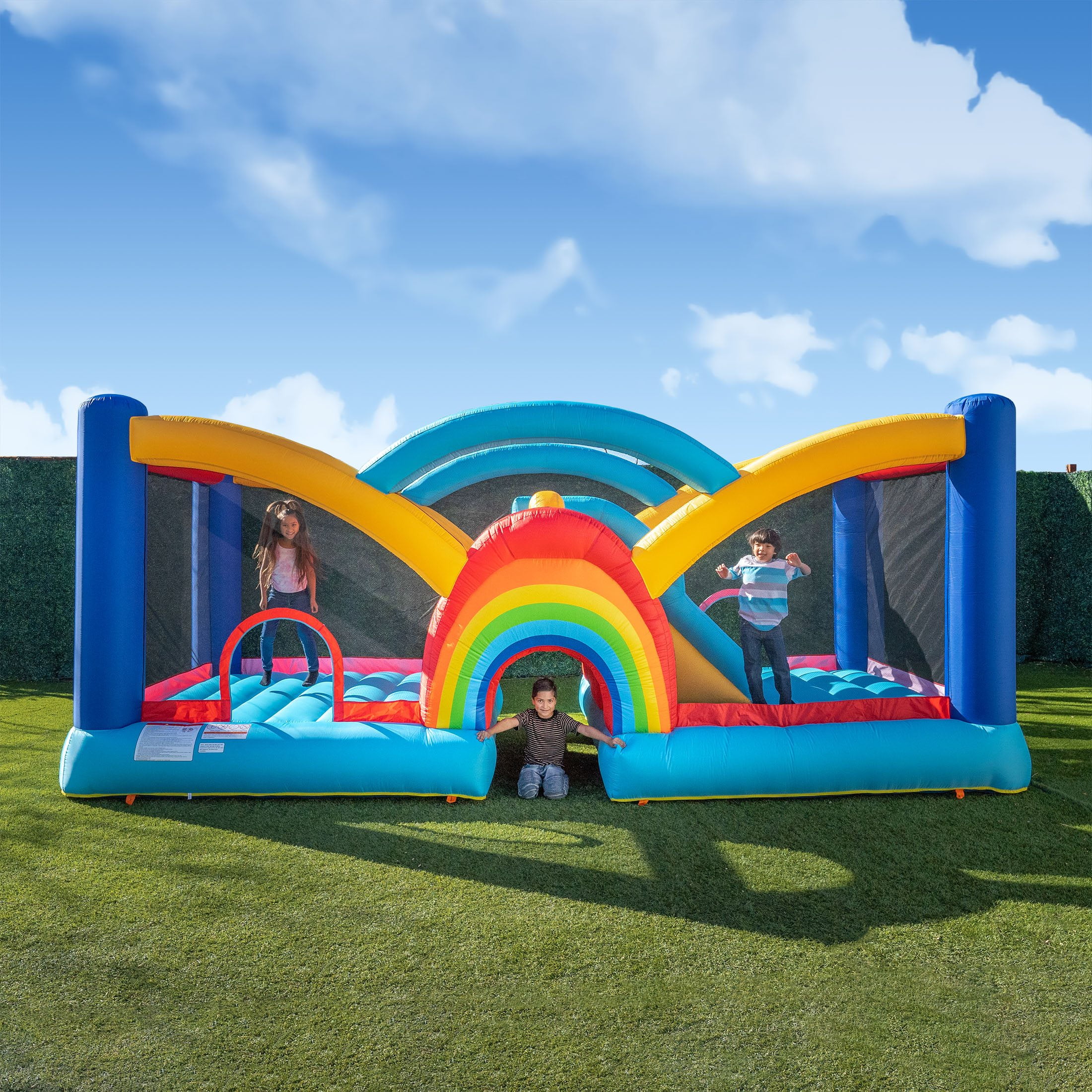 Rainbow Bounce House