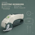 thumbnail image 3 of TINKR Cordless Electric Scissors - Power Cutting for Crafts, Fabric & DIY, 3 of 9
