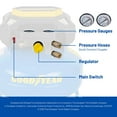 thumbnail image 7 of Goodyear 6 Gallon 150 PSI Oil Free Electric Pancake Air Compressor, 7 of 9