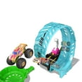 thumbnail image 4 of Hot Wheels Monster Trucks Glow in the Dark Epic Loop Challenge Playset, 4 of 10