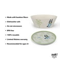 thumbnail image 5 of Zak Designs 8-Piece Bamboo Melamine Kids Dinnerware Set, 5 of 9