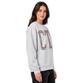thumbnail image 2 of State of Mine Women's Camo Letters State Sweatshirt, 2 of 6