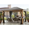 thumbnail image 1 of Member's Mark 10' x 12' Aluminum and Steel Hardtop Gazebo, 1 of 7
