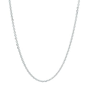 Diamond Cut Cable Link Chain Solid in 14K Gold