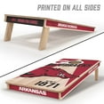 thumbnail image 2 of YouTheFan Arkansas Razorbacks 2’ x 4’ Cornhole Set, 2 of 6