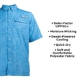 thumbnail image 2 of Habit Men's Short Sleeve 50+ UPF Fishing Shirt, 2 of 5