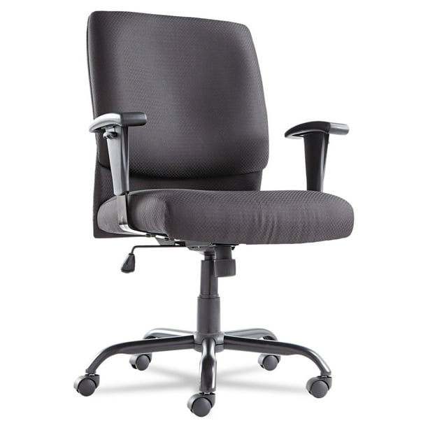 OIF Big & Tall Mid-Back Swivel/Tilt Chair, Black - Samsclub.com