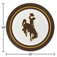 thumbnail image 2 of Collegiate Round Paper Plates, 10", 85 ct., Choose Your Team, 2 of 6