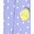 thumbnail image 4 of Carter's Toddler Girls Cotton Footie Pajama, 4 of 5