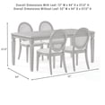 thumbnail image 13 of Crosley Katia 5-Piece Piece Dining Set, 13 of 15
