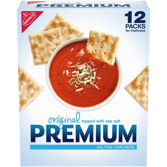 Premium Original Saltine Crackers, 4 oz., 12 pk.