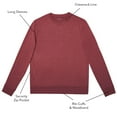 thumbnail image 6 of Member's Mark Men's Favorite Long Sleeve T-Shirt, 6 of 7