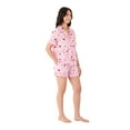 thumbnail image 2 of Member's Mark Women's Valentines Notch Collar Pajama Set, 2 of 11