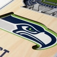 thumbnail image 4 of YouTheFan NFL 6" x 19" 3D Stadium View Banner, 4 of 6