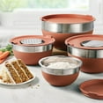 thumbnail image 2 of Tramontina 10-Piece Stainless Steel Mixing Bowls, Covers & Graters Included, 2 of 18