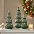 thumbnail image 1 of Member's Mark Rotating Pre-Lit Shimmering Glass Trees, Set of 3, 1 of 3