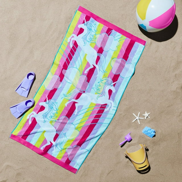 Member's Mark Kids' 2pk Beach Towels, Assorted Designs