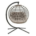 thumbnail image 1 of Hanging Ball Chair Modern Sand, 1 of 6