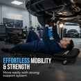 thumbnail image 3 of Simpli-Magic Multi Purpose Foldable 2-in-1 Rolling Garage & Mechanic Creeper Seat and Work Stool, 3 of 6