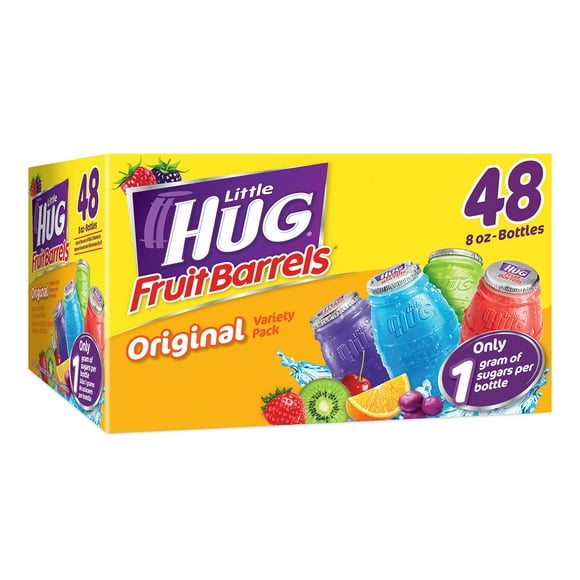 Little Hug Fruit Barrels 8 fl. oz., 48 pk.