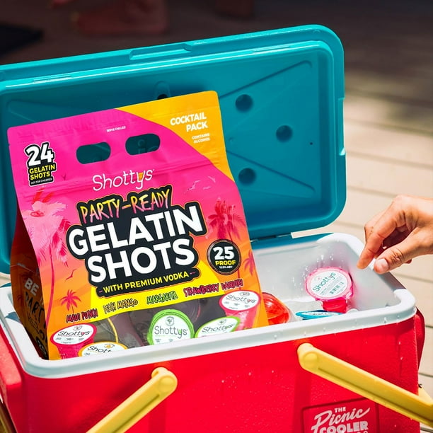 Shottys Cocktail Flavored Gelatin Shots, 50 ml, 24 pk. - Samsclub.com