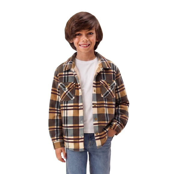 Member's Mark Boys Fleece Shacket