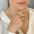 thumbnail image 8 of Solitaire Oval Gemstone Ring in 14K Gold, 8 of 9
