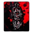 thumbnail image 6 of Scary Movie Cloud Throw and Reusable Embroidered Fabric Bucket Set, 60" x 70", 6 of 8