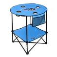 thumbnail image 1 of NFL 27.6" Round Tailgate Table with Shelf, 1 of 5