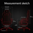 thumbnail image 6 of Arozzi Mugello Special Edition Gaming Chair with Footrest, Dark Grey, 6 of 12