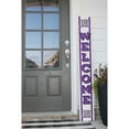 thumbnail image 2 of Logo Brands Weber State Wildcats 5ft. Porch Greeter Sign, 2 of 5