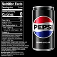 thumbnail image 2 of Pepsi Zero Sugar Mini Cans, 7.5 fl. oz., 30 pk., 2 of 6