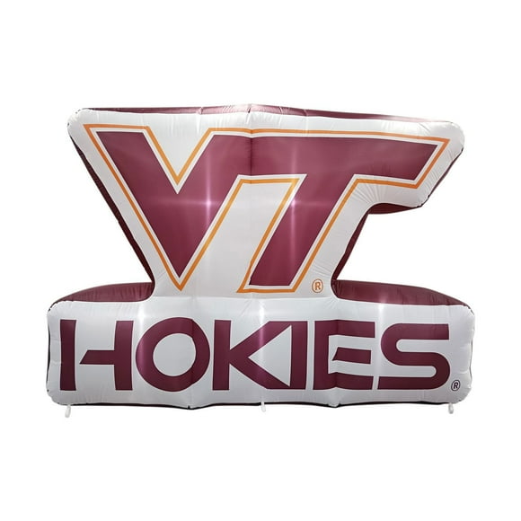 Logo Brands Virginia Tech Hokies Pre-Lit 7’x10’ Team Inflatable