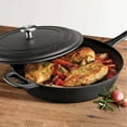 thumbnail image 1 of Tramontina 12.5" Covered Seasoned Cast Iron Skillet, 1 of 7