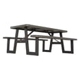 thumbnail image 5 of Lifetime 6-Foot W-Frame Picnic Table (Brown), 60233, 5 of 12