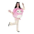 thumbnail image 2 of Squishmallows Brina The Pink  Bigfoot Deluxe Kids Costume, 2 of 5