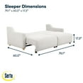 thumbnail image 7 of Serta Grant Queen Convertible Sofa, 7 of 12