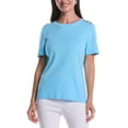 thumbnail image 1 of Rafaella Women's Crewneck T-Shirt, 1 of 9