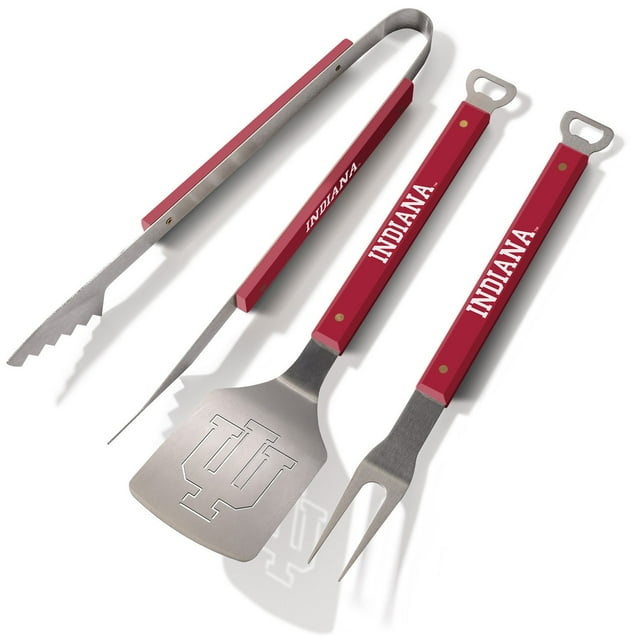 YouTheFan Indiana Hoosiers 3pc. Grill Set