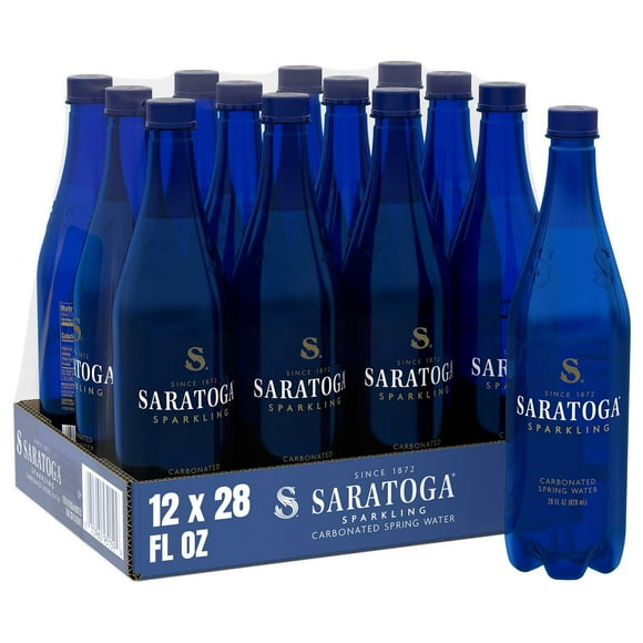 Saratoga Sparkling Spring Water 28 fl. oz., 12 pk.